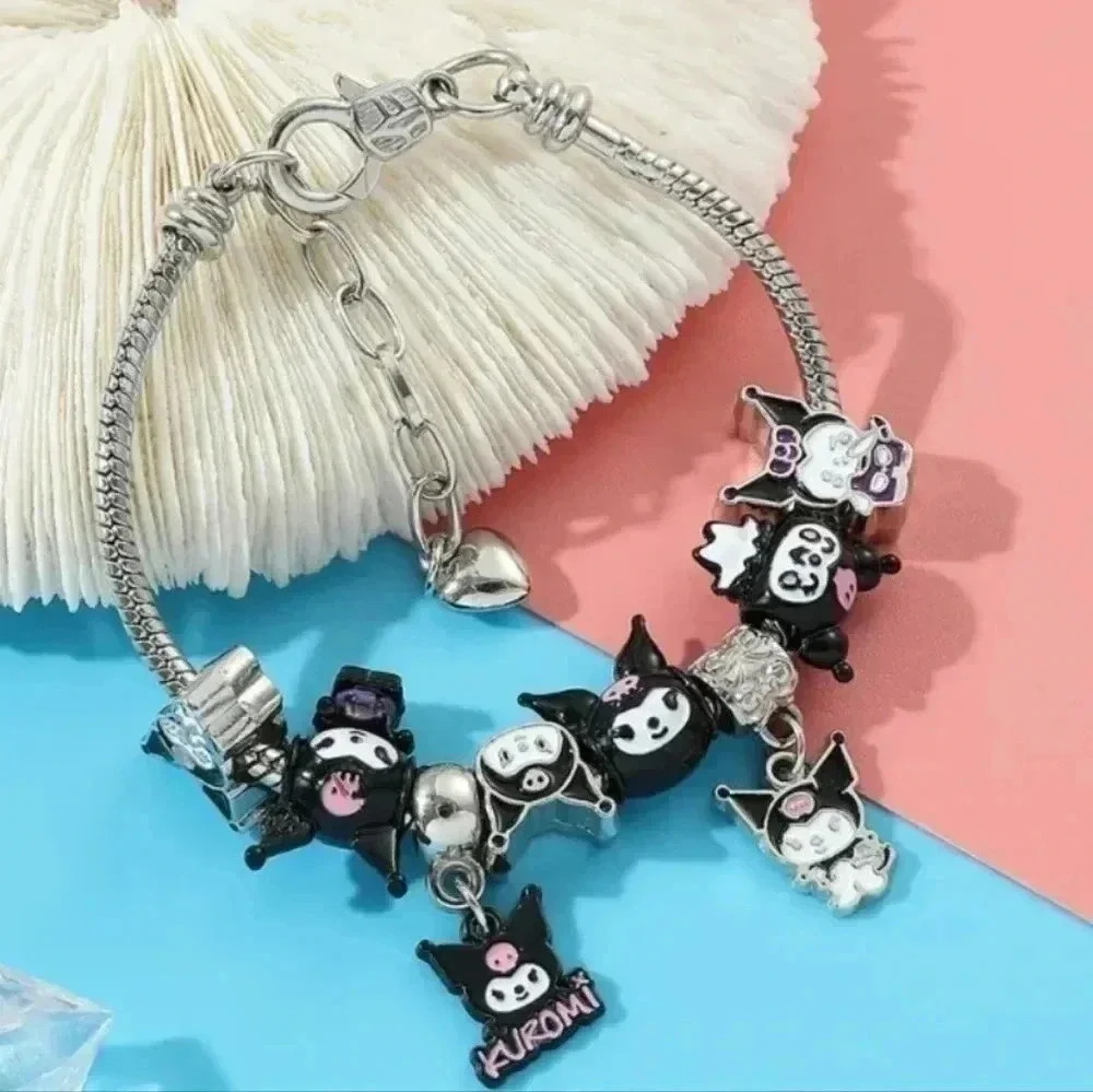 Kuromi Hot Japan anime cute Charms Bracelet